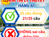 20 Câu Điểm Liệt Khi Thi A1 Bộ Đề Mới Nhất 