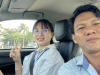 Học viên ôn tập xe thiết bị hạng B