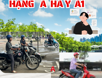 Nên Chọn Thi GPLX mô tô hạng A hay A1