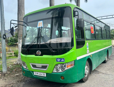 Xe tập lái hạng D2 tại đào tạo lái xe Lâm Đạt