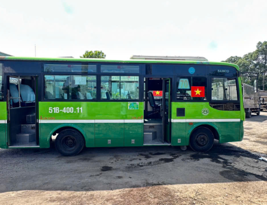 Xe tập lái hạng D2 tại đào tạo lái xe Lâm Đạt