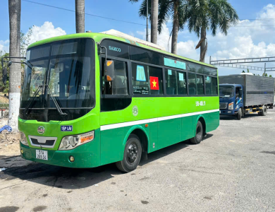 Xe tập lái hạng D2 tại đào tạo lái xe Lâm Đạt