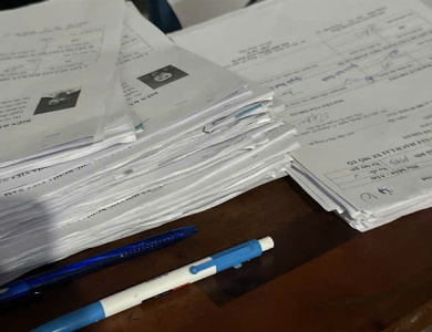 Hình ảnh kết quả thi của học viên