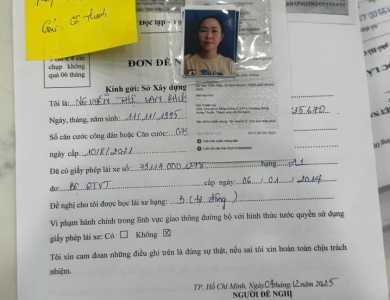 Hình ảnh kết quả thi của học viên
