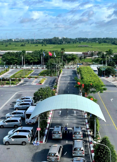 Sân sát hạch Hóc Môn