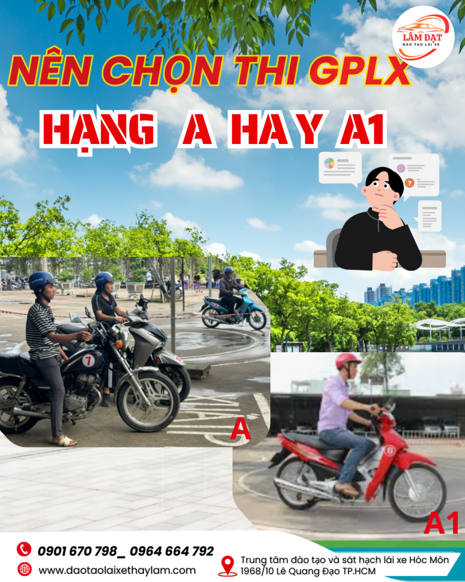 Nên thi A hay A1